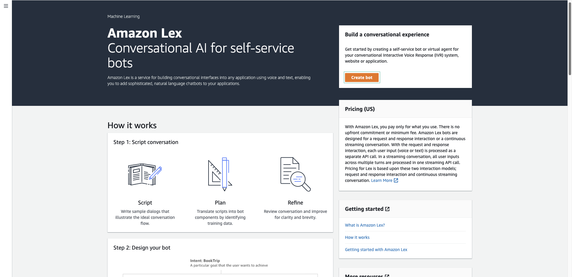 Learn How to Build a Bot for Voice and Text with  Lex and   Polly